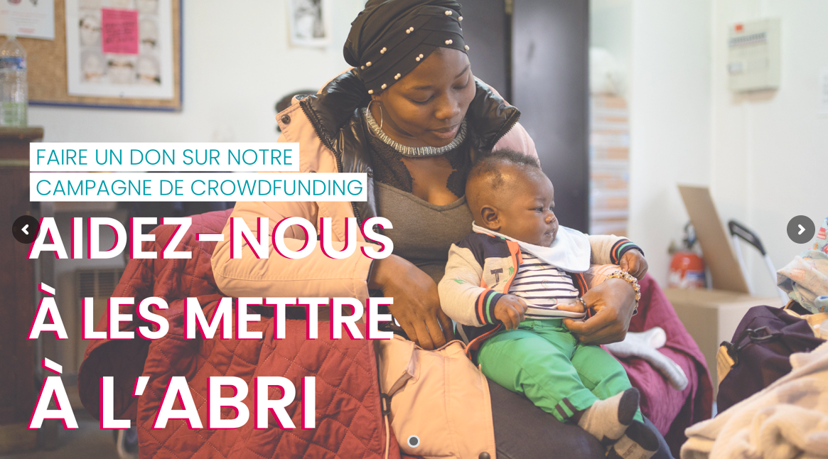 Pour les femmes sans-abris et leurs enfants pendant le confinement.  Egal'actu